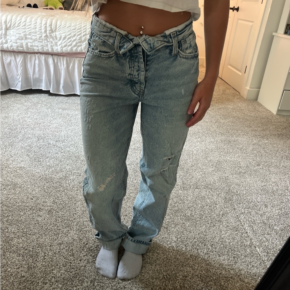 Wild Fable Light Blue Boyfriend Jeans